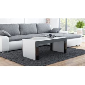 Cama meble Cama TESS120 BI/CZ кафе/странична/крайна маса Холна маса Правоъгълна ф (TESS120 BI/CZ)