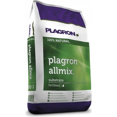 Plagron bio zemina All Mix s perlitom humusom 50 l