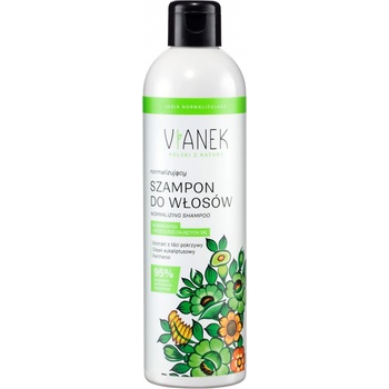 Vianek Energizing jemný Shampoo ke každodennímu použití pro normální až mastné vlasy s extraktem z kopřivových listů 300 ml