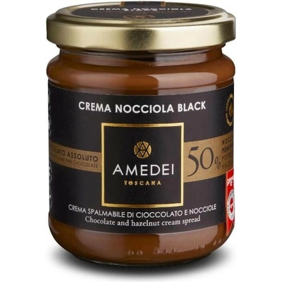 Amedei Crema Nocciola 50% Black 200 g