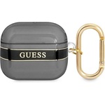Guess Калъф Guess GUA3HHTSK за AirPods 3. черен, Strap Collection (3666339047061)