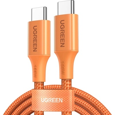 UGREEN L502 кабел за данни Type-C - Type-C, 100cm, NARANSSÁRGA (95493)