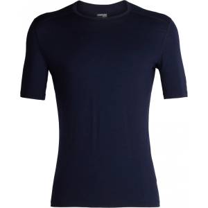 Icebreaker Мъжко мериносово термобельо Icebreaker 200 Oasis S/S Crewe Merino base layer - Midnight Navy (015-0860-0313)