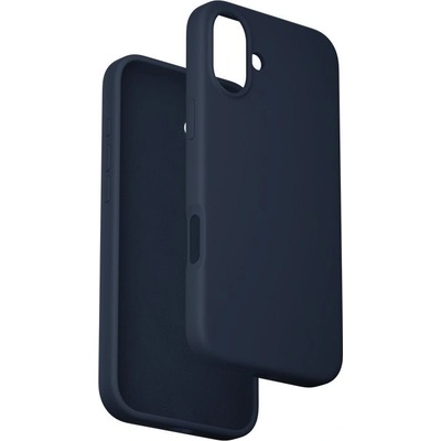 Vention Liquid Silicone Case pre iPhone 16 Plus s MagSafe Midnight Blue KUHL0-20