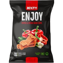 JOXTY Enjoy smažené bramborové chipsy s paprikou a jarní cibulkou 40 g