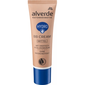 alverde naturkosmetik Hydro BB krém medium 30 ml