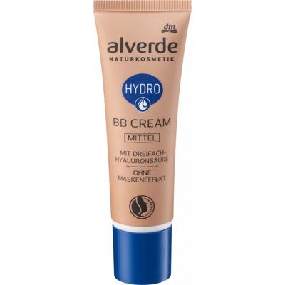 alverde naturkosmetik Hydro BB krém medium 30 ml