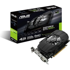 ASUS GeForce GTX 1050 Ti 4GB GDDR5 128bit (PH-GTX1050TI-4G/90YV0A70-M0NA00) Видео карти