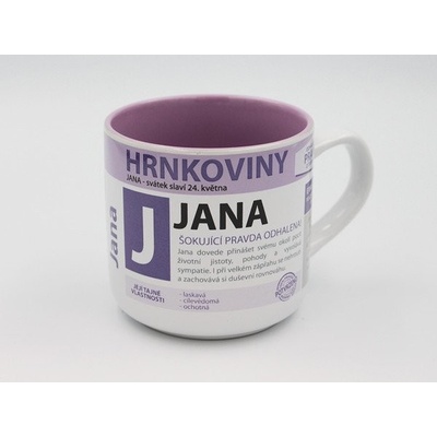 Nekupto Hrnek se jménem Jana 300 ml – Zboží Mobilmania