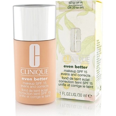 Clinique Tekutý make-up pre zjednotenie farebného tónu pleti SPF15 Even Better Make-up CN 20 Fair 30 ml