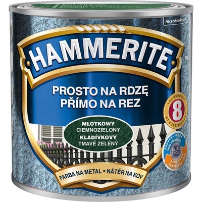 Hammerite 2,50L, kladívkový tmavě zelený