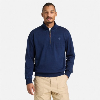Timberland Men's 1/4 Zip Fleece - Rinse