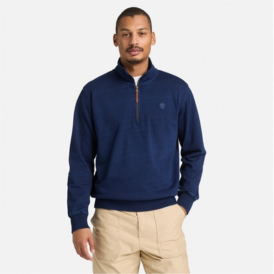Timberland Men's 1/4 Zip Fleece - Rinse
