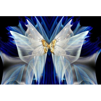 Norimpex - Puzzle Diamant painting: Golden bow tie 30x40 cm - 1 - 39 piese