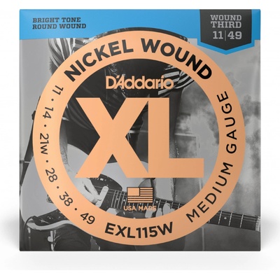 D'addario EXL 115 – Zboží Dáma