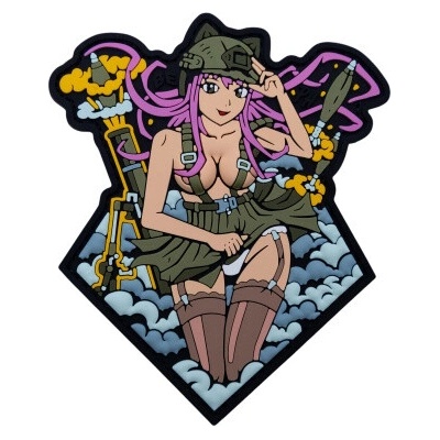 PVC nášivka "Anime Girl", Brand Element