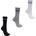 Everlast Мъжки чорапи Everlast 3 Pack Crew Socks Mens - Blk/Gry/Whi