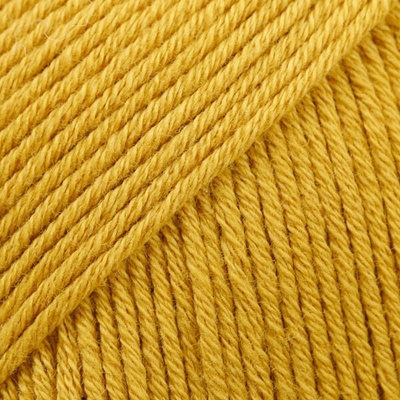 DROPS Design Safran Uni Colour 66 Mustard Плетива прежда (104266)