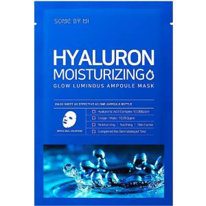Some By Mi Hyaluron Moisturizing Glow Luminous Ampoule Mask - Тъканна маска с хиалуронова киселина 1бр/25мл