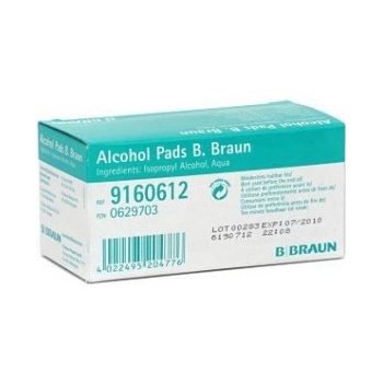 B Braun Alkomed B.BRAUN TAMPÓNY ALKOHOLOVÉ sterilné 100 ks