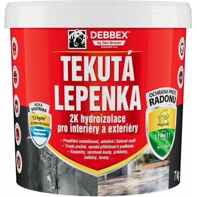 Den Braven Tekutá lepenka 2K, 7 kg CH0274