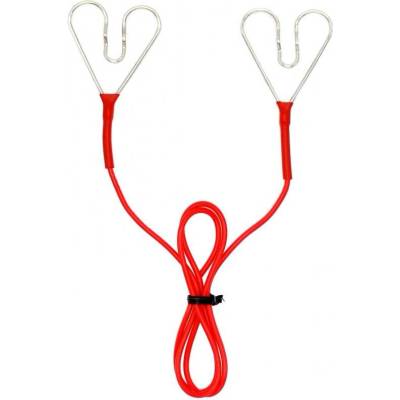 VNT electronics s.r.o. Kabel červený spojovací pro elektrický ohradník - 60 cm