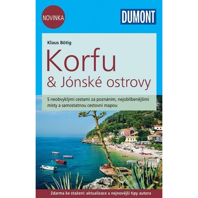 Korfu Jónské ostrovy DUMONT nová edice