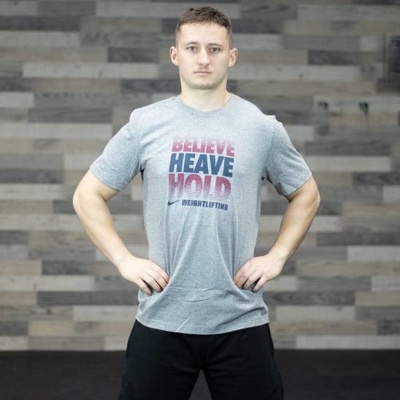 Nike Believe Heave Hold šedé