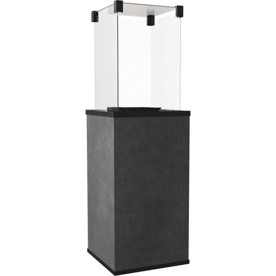 Kratki PATIO sklo / slinutý křemen BLEND NERO - ruční ovládání
