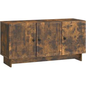 vidaXL ТВ шкаф 99 x 34, 5 x 50 cm Опушен дъб Инженерна дървесина (894030)