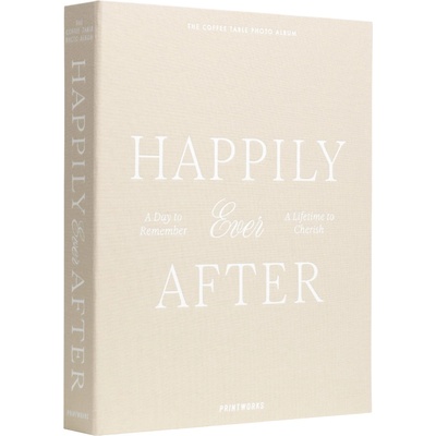 Printworks Албум за снимки HAPPILY EVER AFTER, бежов, Printworks (PW00727)
