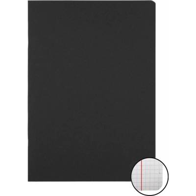 HERLITZ Zošit kockovaný RAINBOW CLASSIC B5 ČIERNY