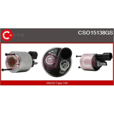 CASCO Elektromagnetický spínač pre štartér CSO15138GS