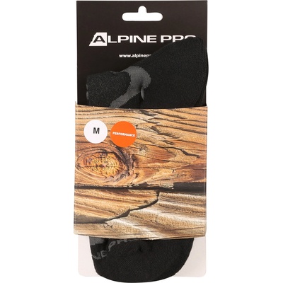 ALPINE PRO Спортни глезенови чорапи ALPINE PRO GANGE черни ALPINE PRO | Cheren | МЪЖЕ | S