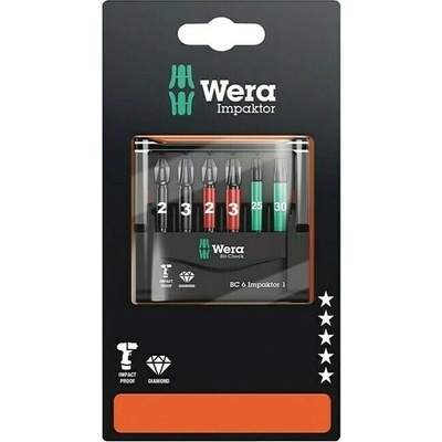 Wera sada bitů 6 ks 5073890001