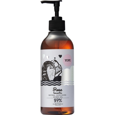 Yope gél ruža a kadidlo, 400 ml