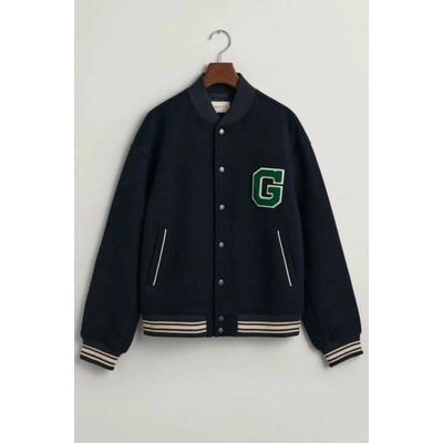 Gant Wool Varsity Jacket Evening Blue