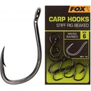 Fox Carp Hooks Stiff Rig Beaked vel.4 10 ks