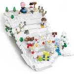 Koco bricks Детски конструктор Ски писта - 1543 части (k04040)