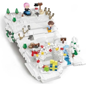 Koco bricks Детски конструктор Ски писта - 1543 части (k04040)