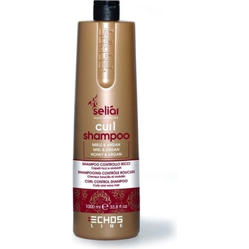 Echosline Шампоан за къдрава коса с мед и арганово масло ECHOSLINE Seliar Curl Shampoo 1000ml