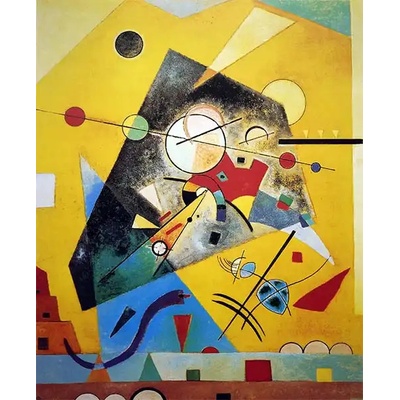 Obrazy - Kandinsky, Wassily: Harmonie Tranquille - reprodukce obrazu