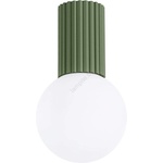 Sollux SL. 1723 - Плафон за баня HALO 1xG9/8W/230V IP44 зелен (SLX1436)
