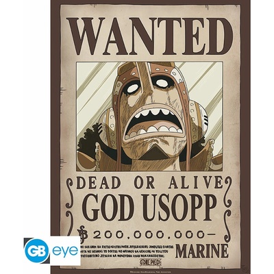 ONE PIECE - Poster Chibi 52x38 - Wanted God Usopp, GBYDCO232