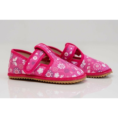 Beda Barefoot dievčenské papuče LOVE SLIM