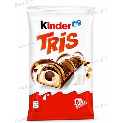 Kinder Tris 5 ks 100 g – Zbozi.Blesk.cz
