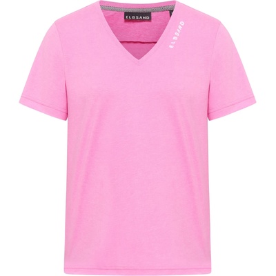 ELBSAND Дамска тениска ELBSAND Women's Talvi T-shirt - Magenta Sky Mel (916-6654-0112)