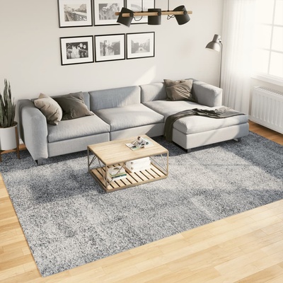 vidaXL Шаги килим с дълъг косъм "PAMPLONA" модерен син 240x340 см (375329)