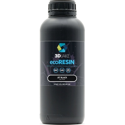 3DJAKE ecoResin Jet Black - 1.000 g (RES-ECO-JBLACK-1000)