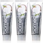 Biomed Superwhite подсилваща паста за зъби с кокосово масло 3x100 гр